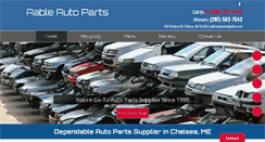 Desktop Screenshot of aableautoparts.com
